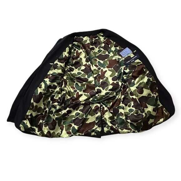 Comme Des Garçons HOMME Black Wool Jacket, Size XS, AW2017 - Picture 7 of 16